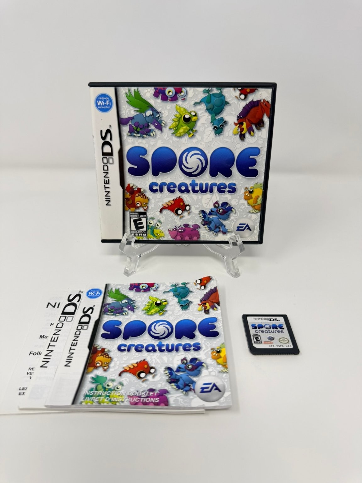 Spore Creatures Nintendo DS Video Game Wi-Fi Creature Creator CIB Tested