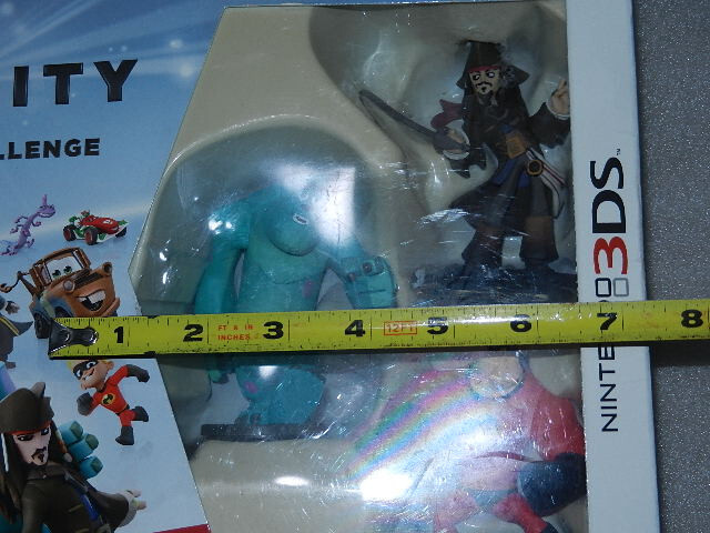 new no warranty Disney Infinity Toy Box Challenge Starter Pack nintendo 3DS 3 ds