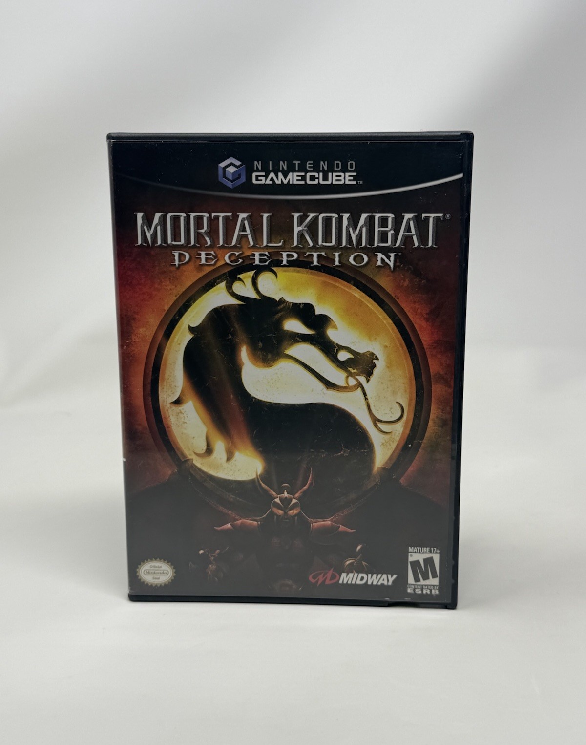 Mortal Kombat Deception Nintendo GameCube Complete CIB Mint Disc Authentic Works