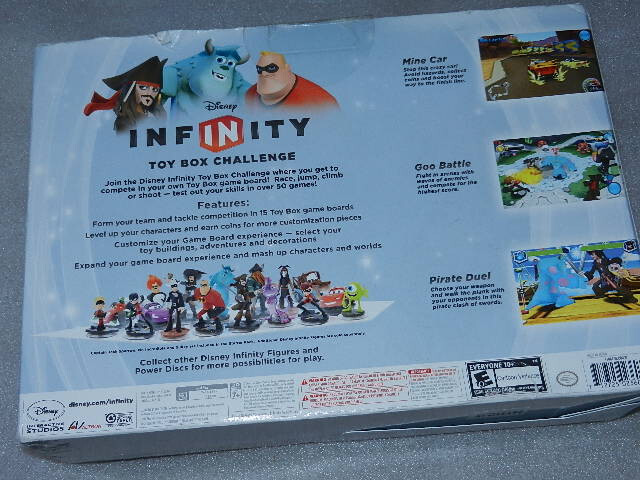 new no warranty Disney Infinity Toy Box Challenge Starter Pack nintendo 3DS 3 ds