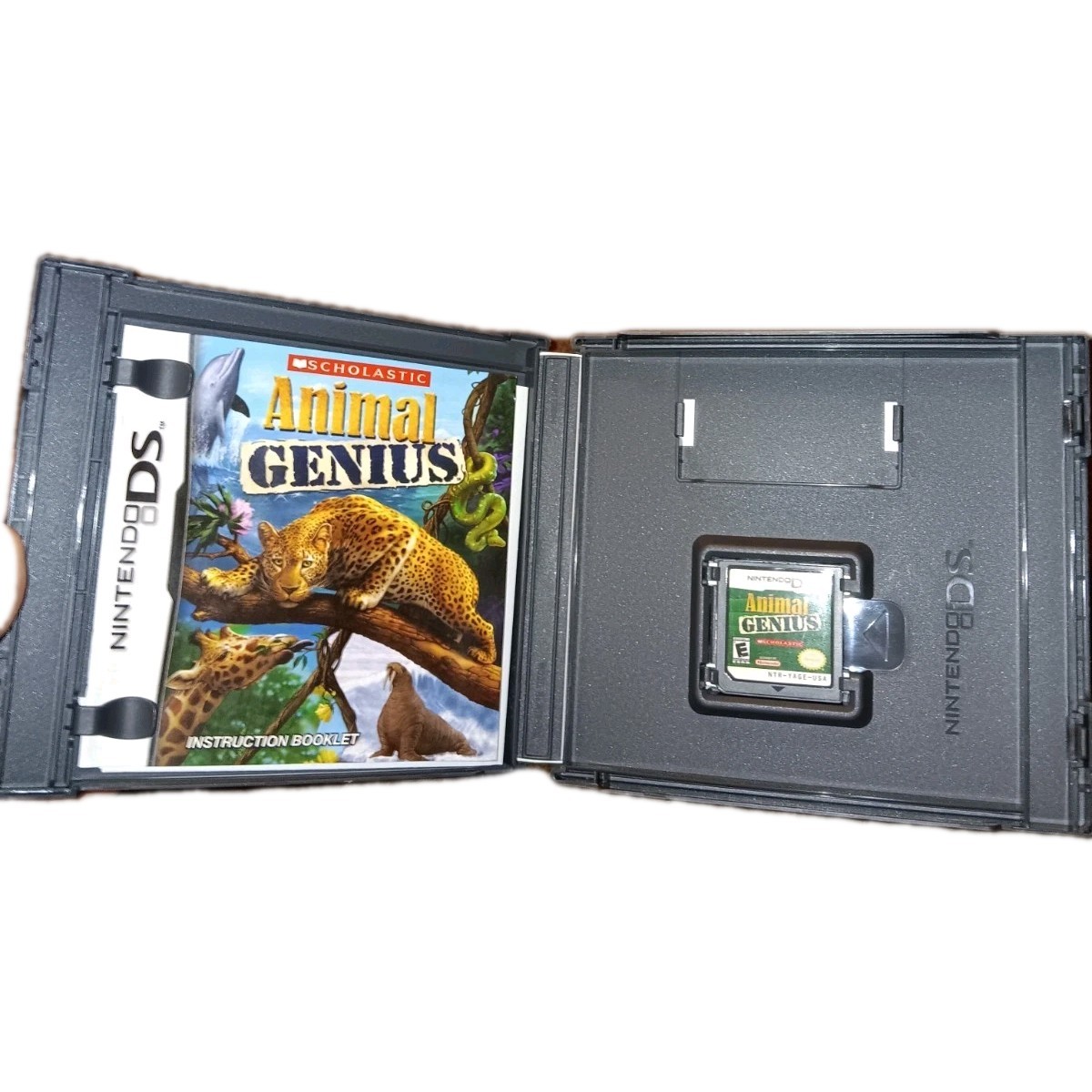 Animal Genius Nintendo DS Video Game Educational Multiplayer Scholastic