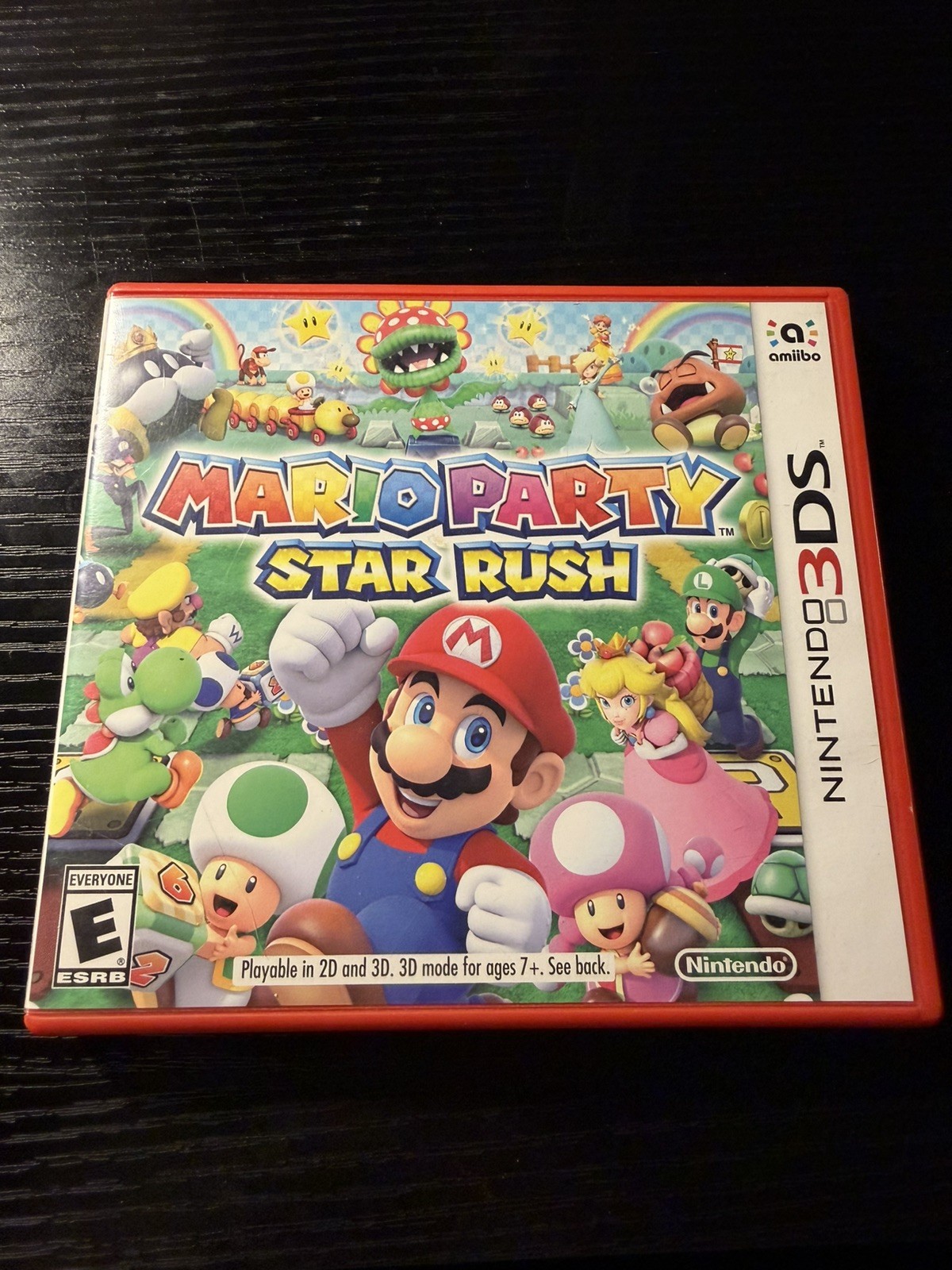 Mario Party Star Rush Nintendo 3DS – Complete in Box CIB – Tested Authentic