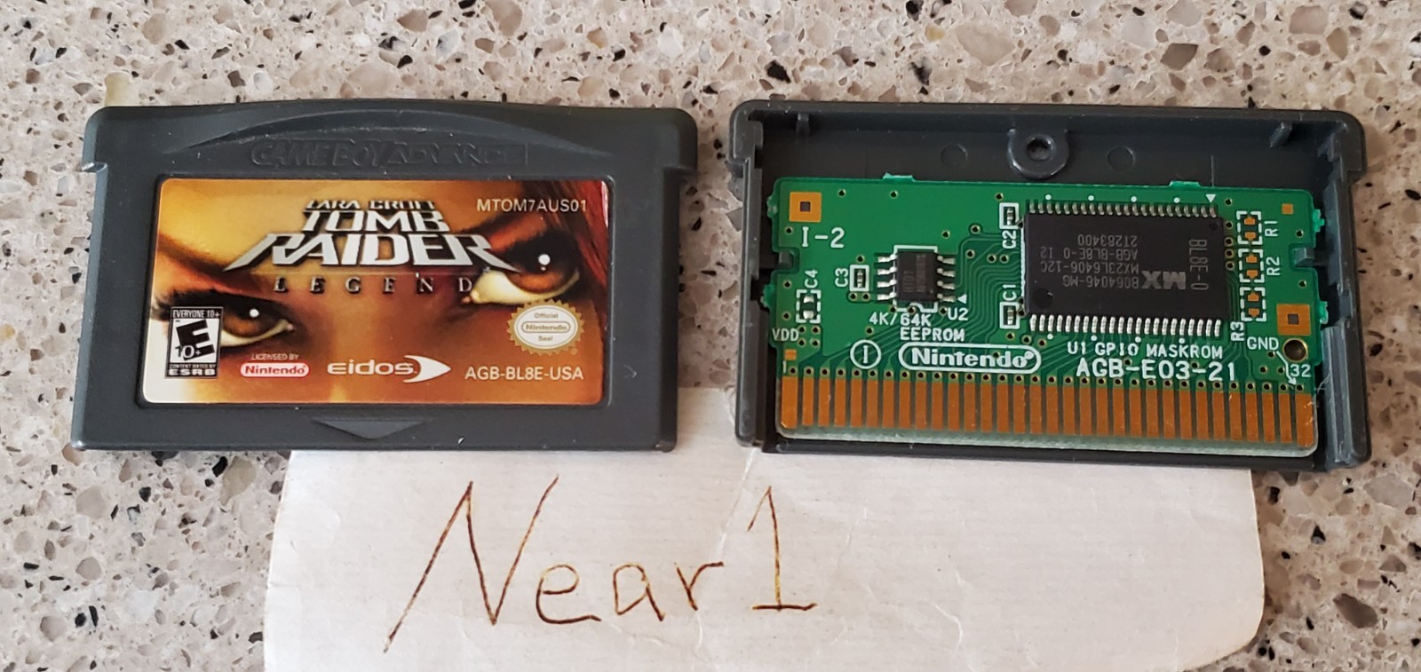 Lara Croft: Tomb Raider Legend Nintendo Game Boy Advance GBA Cartridge AUTHENTIC