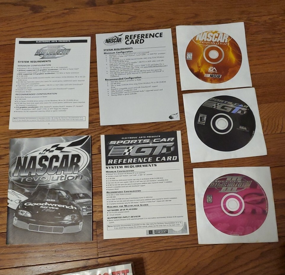 Ultimate Racing Series III (PC, 2000) NASCAR, Sports Car GT, Need For Speed 3