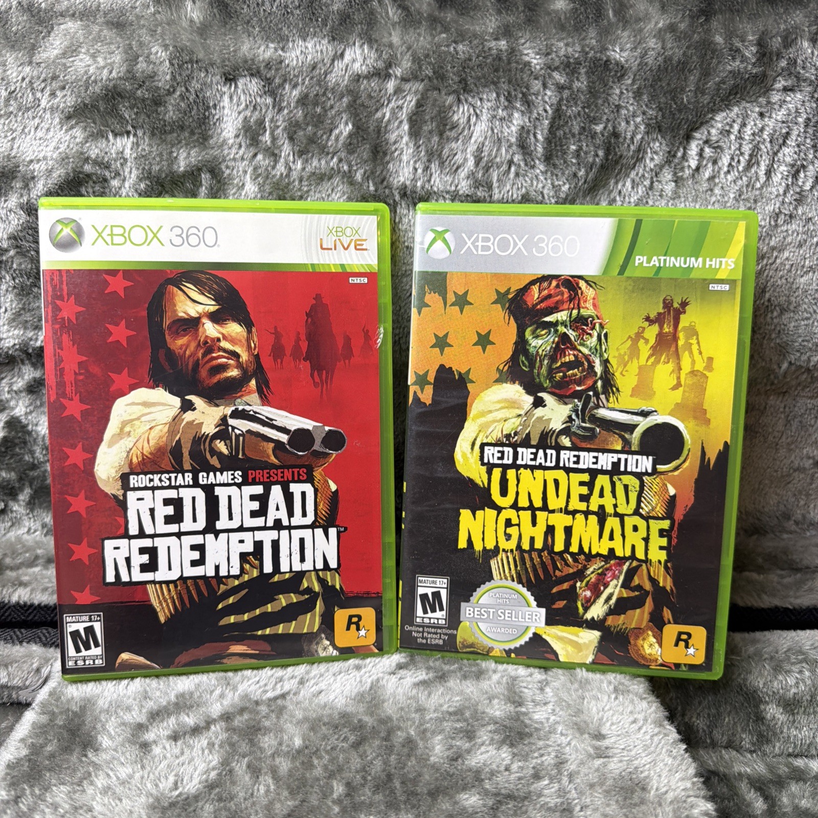 Xbox 360 – Red Dead Redemption & Undead Nightmare (CIB) Bundle Zombie