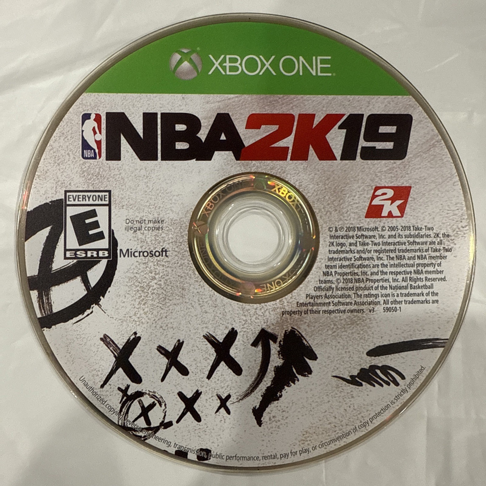 NBA 2K19 (Microsoft Xbox One, 2015) DISC ONLY | NO TRACKING | Free Shipping