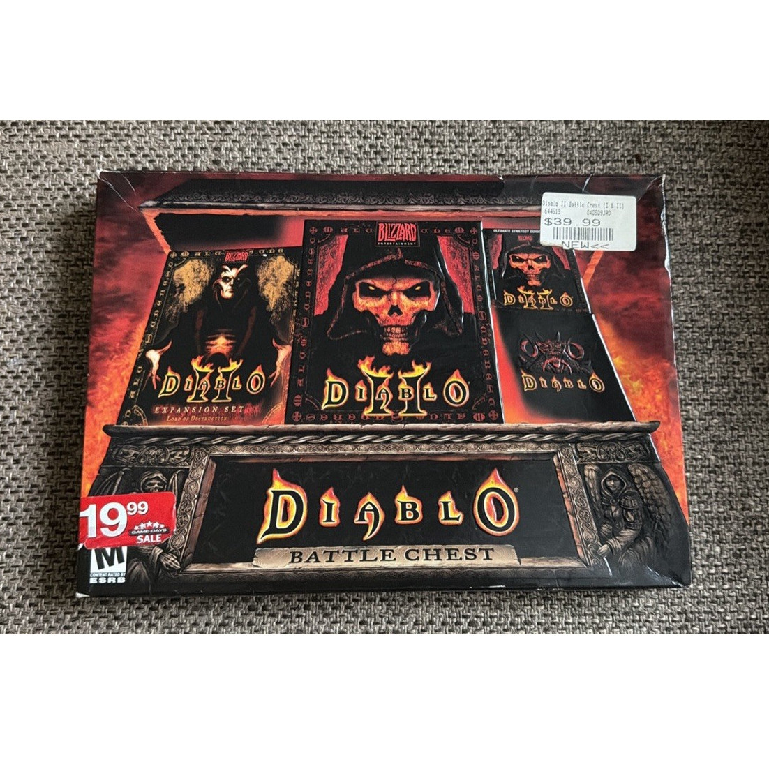 Blizzard Diablo Battle Chest PC Role Playing Expansion Pack M Mature