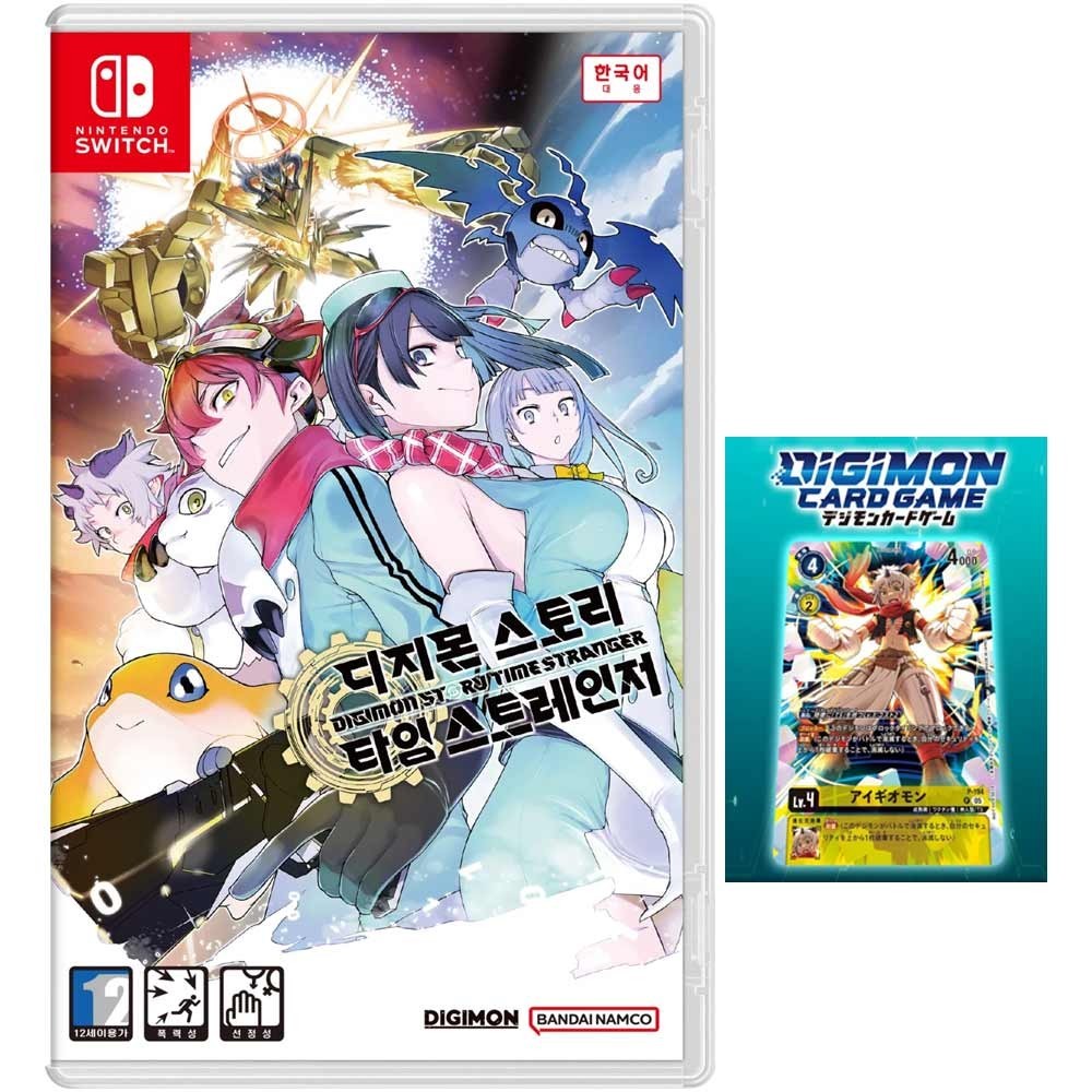 Nintendo Switch Digimon Story Time Stranger Korean English Chinese Multi PRESALE
