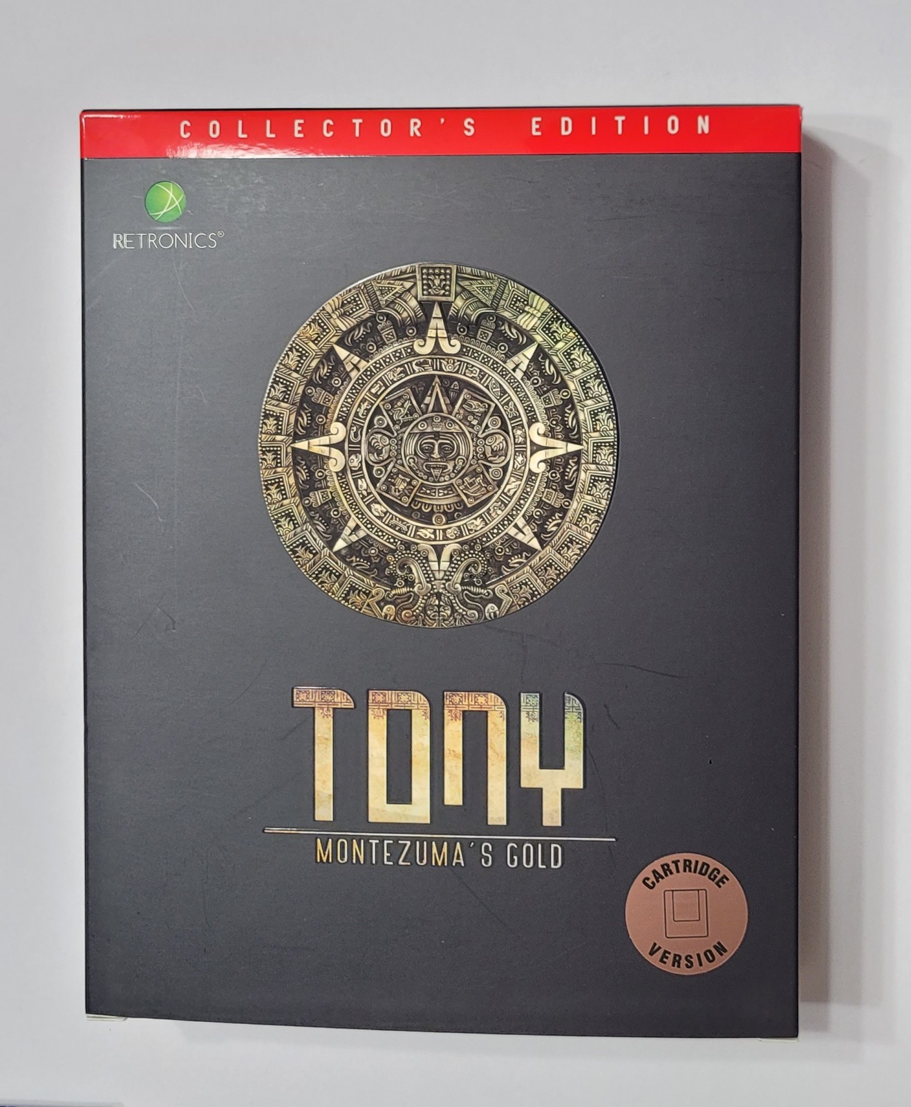 Tony MONTEZUMA’S GOLD Atari XL/XE Game cartridge In Box tested working 8Bit