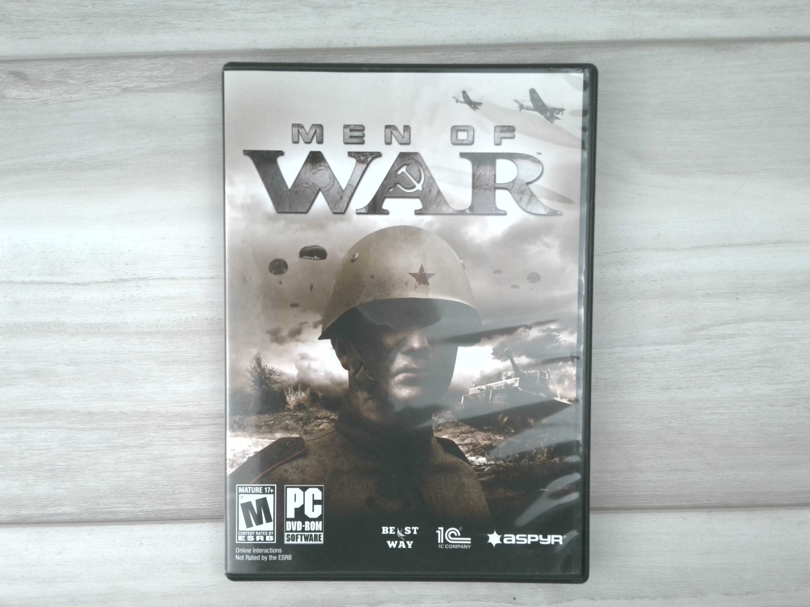 Men of War (2009 PC Video Game) PC DVD-ROM, War Game, Tested & Working