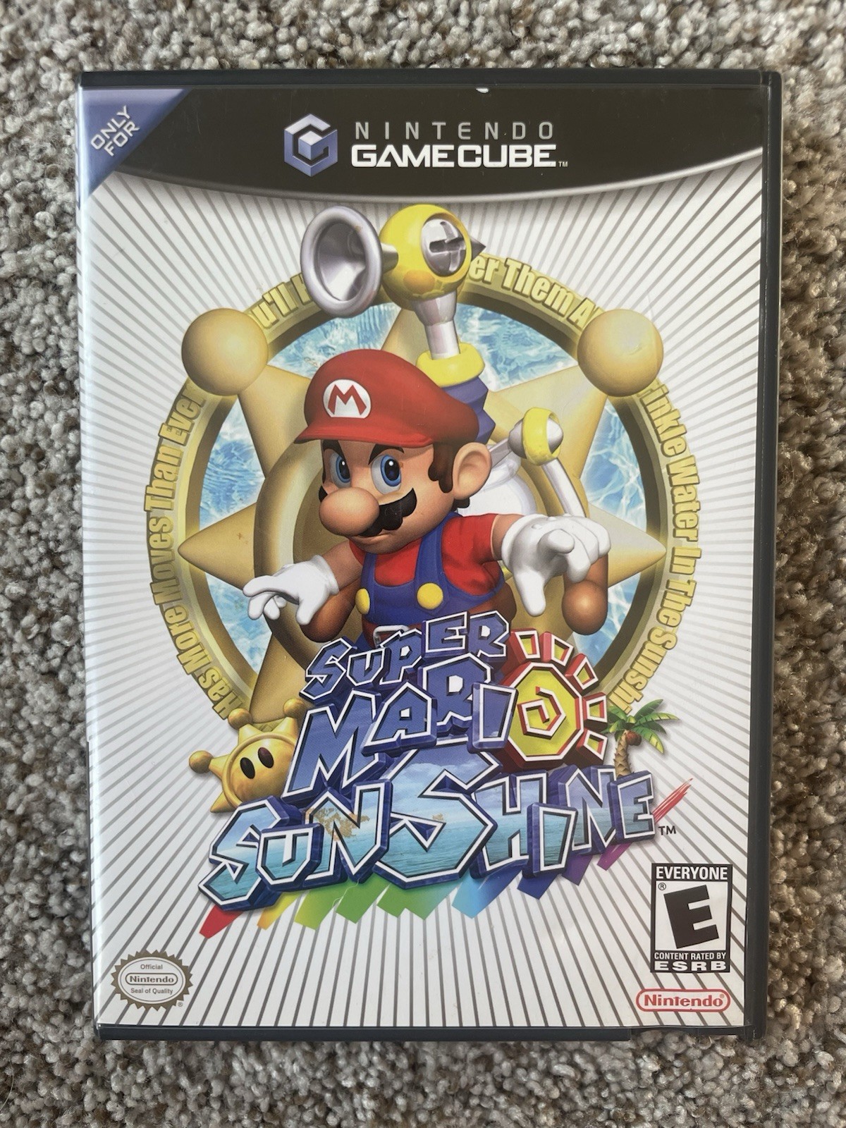 Super Mario Sunshine (Nintendo GameCube, 2002) CIB Complete Tested Manual