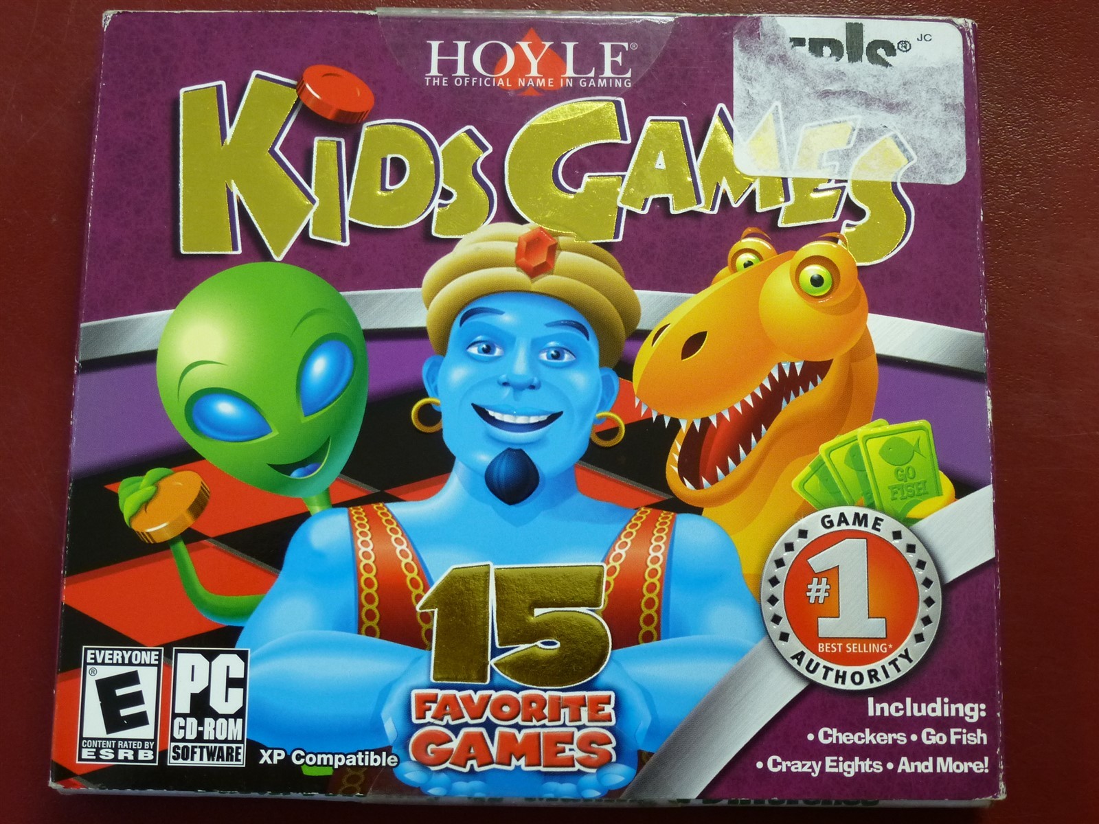 Video Game PC Hoyle 15 Kids Games Go Fish Hangman Checkers tic tac toe NEW