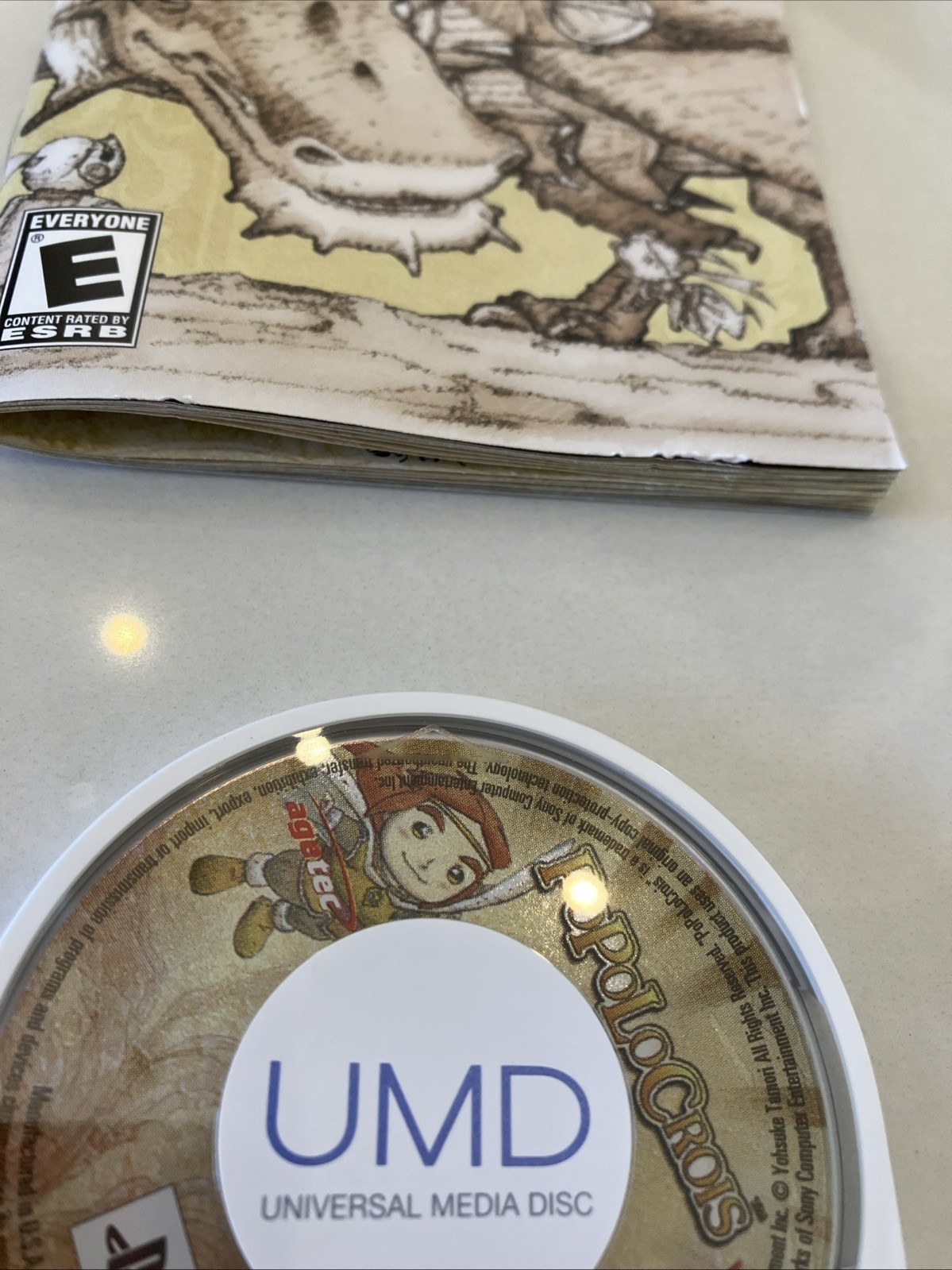 PoPoLoCrois Sony PSP 2005 CIB Complete with Manual Tested