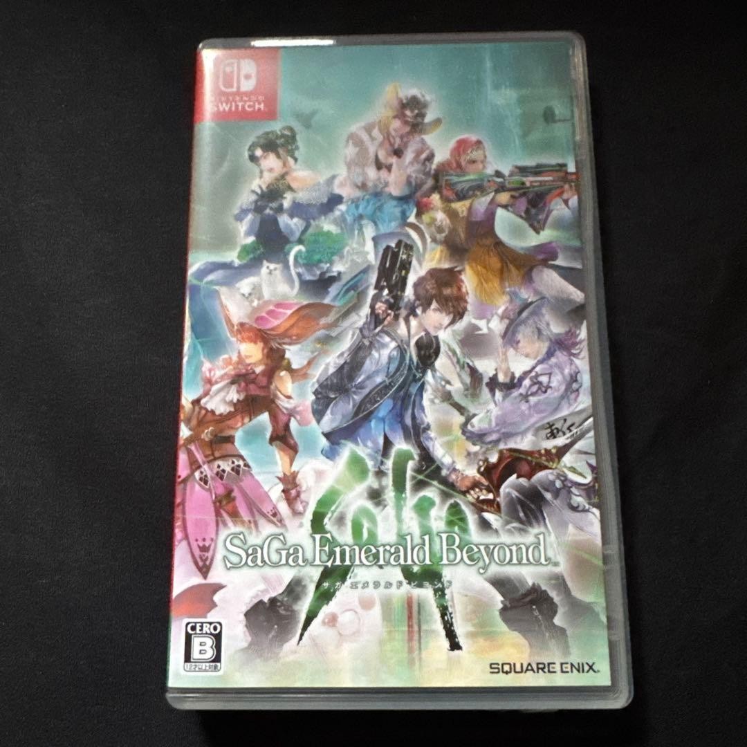 SaGa Emerald Beyond Nintendo Switch RPG Used Tested with Case