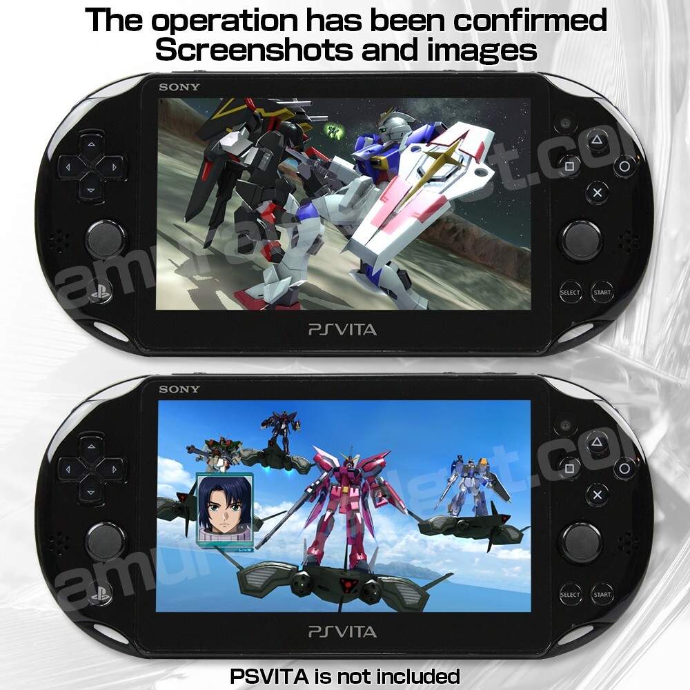 Gundam Breaker,Dynasty Warriors:Gundam Reborn,Extreme VS-Force,Gundam Seed [PSV]