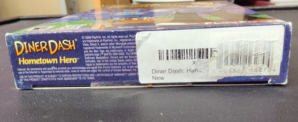 Diner Dash Hometown Hero CD-Rom Software
