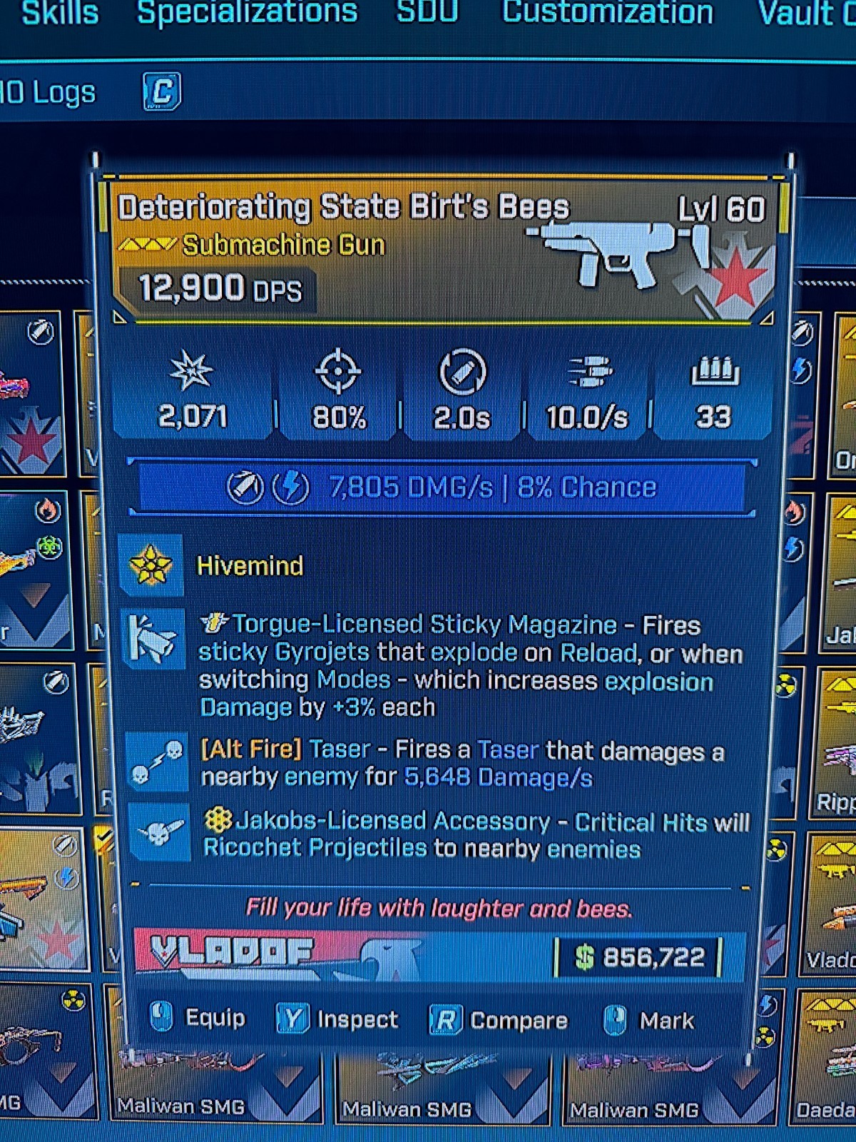 Borderlands 4✨LEGENDARY PEARLESCENT LVL 60 SMG BL4, WEAPONS, GEAR ✅PC-PS-XBOX✨