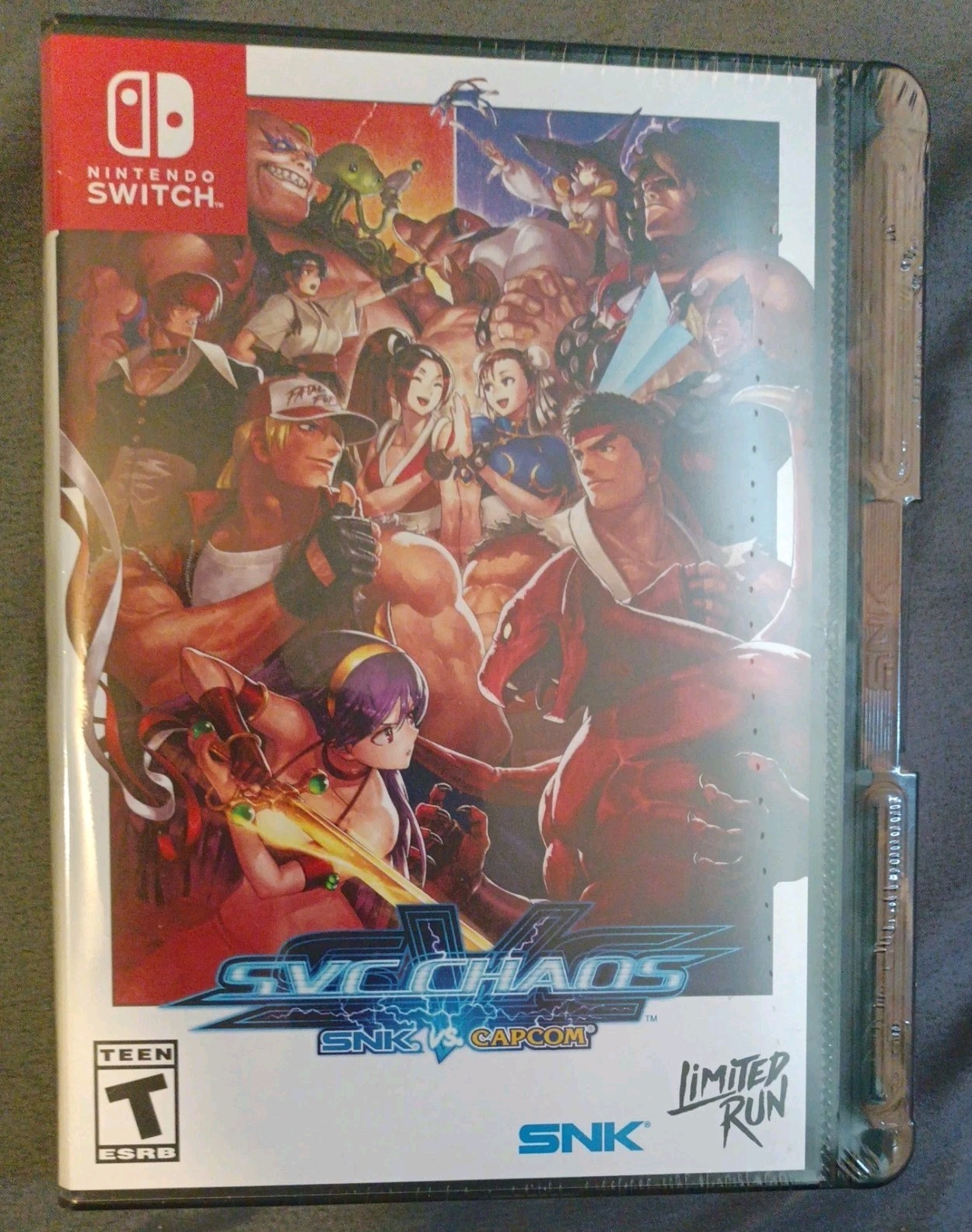SNK Vs Capcom SVC Chaos Classic Edition SWITCH Limited Run NEW 1 day ship