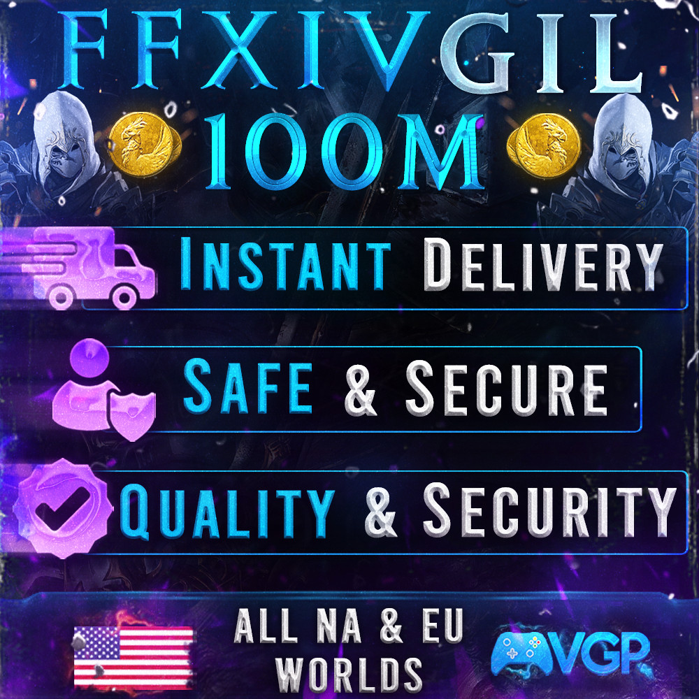 FFXIV Gil Final Fantasy 14 Gil |🔥 100M 🔥| FF14 Gil |NA & EU|✔️100% Positive FB