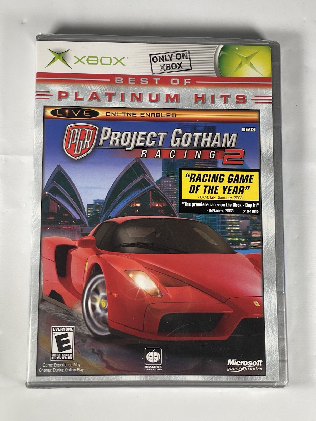 Project Gotham Racing 2 (Microsoft Xbox, 2003) Sealed