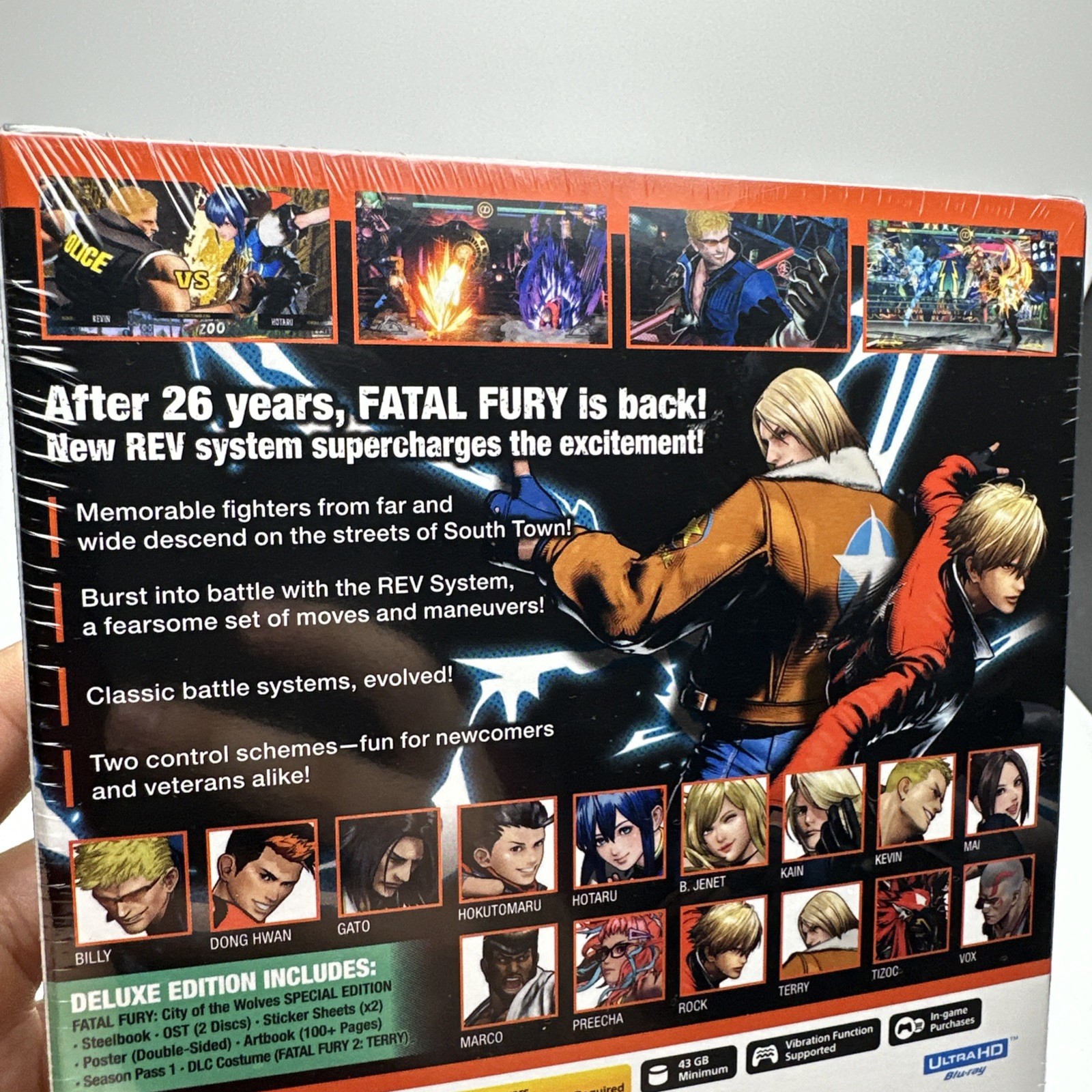 Fatal Fury: City Of The Wolves Deluxe Edition – Playstation 5 Brand New Sealed