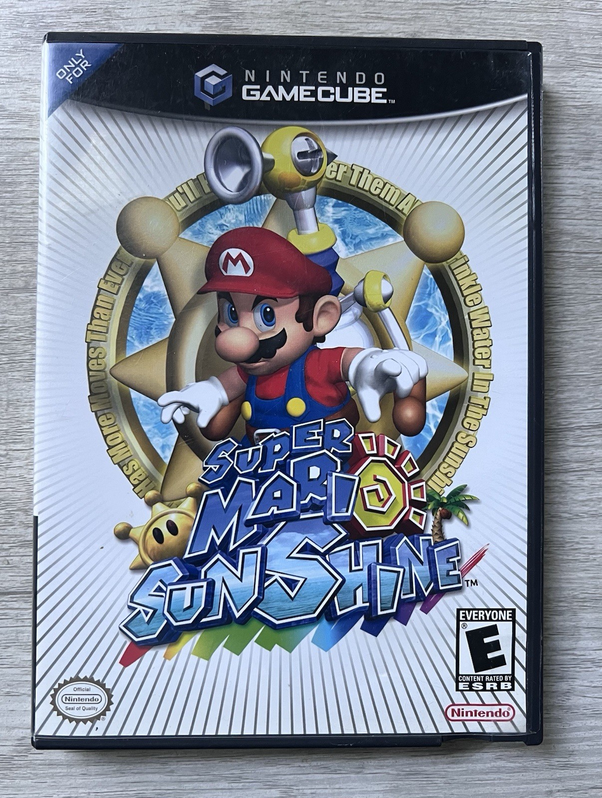 Nintendo Super Mario Sunshine GameCube Game Manual not Tested