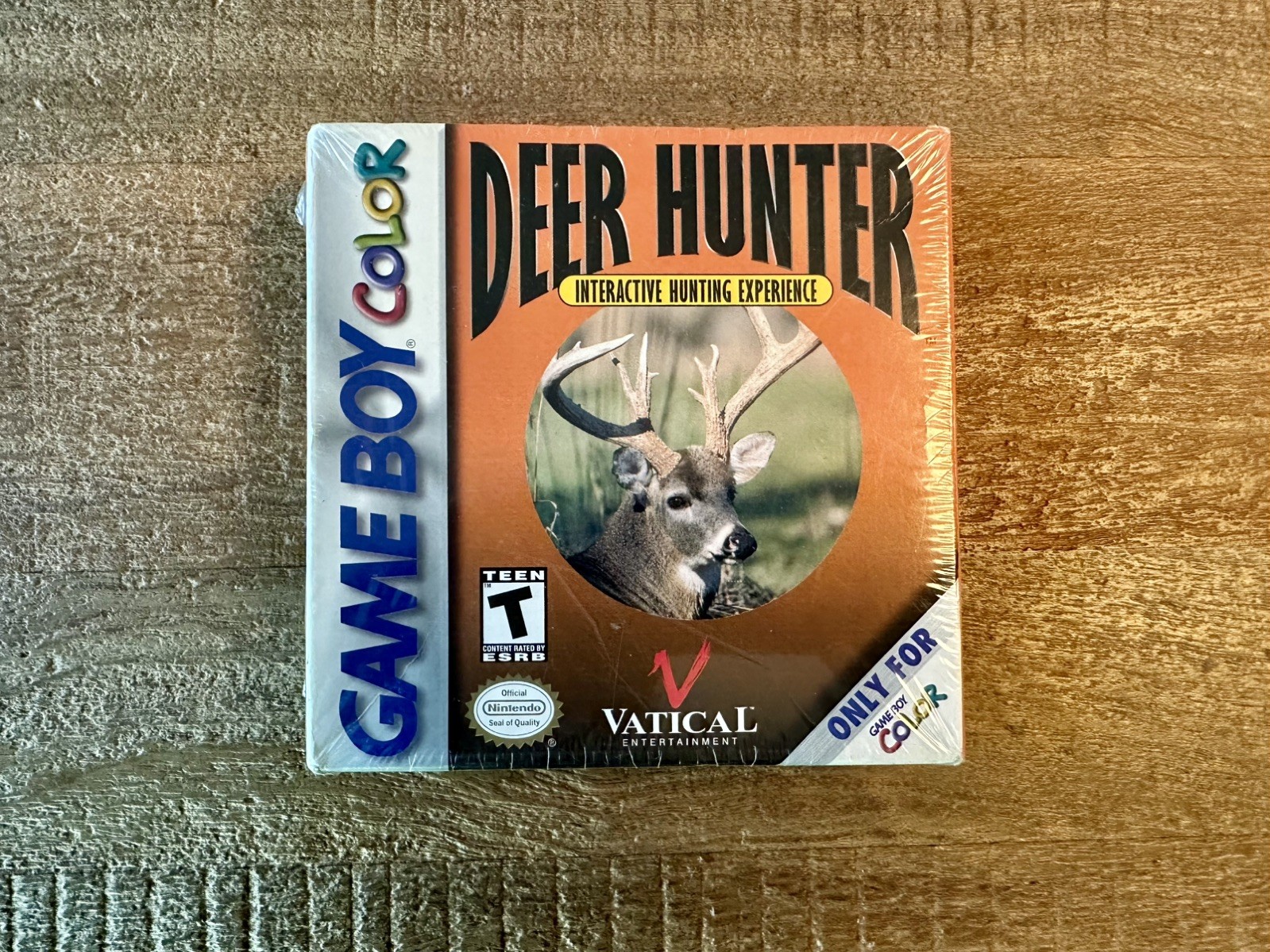 NEW! SEALED! Deer Hunter Interactive Hunting Experience Nintendo Game Boy Color.