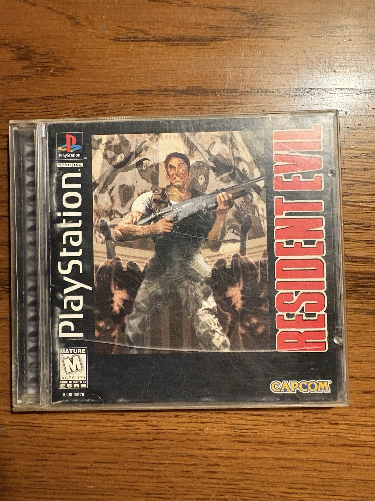 Resident Evil Sony Playstation 1 (1996) CIB Black Label W/ Reg Card (Untested)