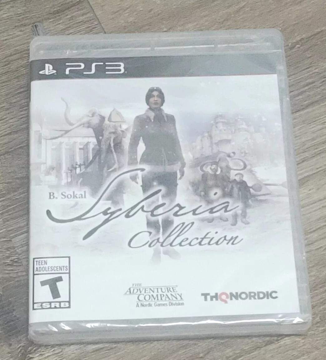 SYBERIA COMPLETE COLLECTION THQ NORDIC VARIANT PLAYSTATION 3 PS3 NEW SEALED