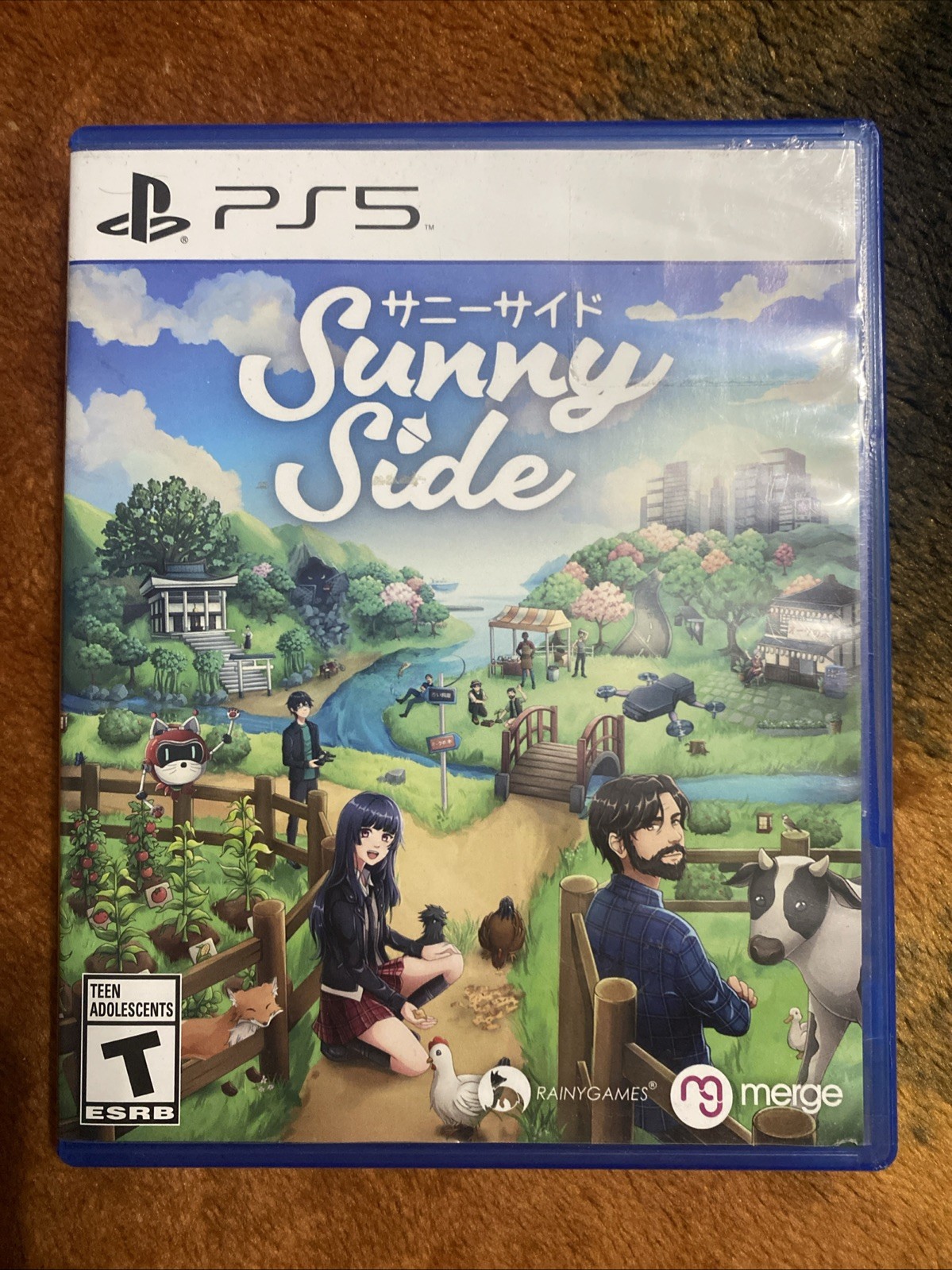 SunnySide Lot Sony PlayStation 5 PS5 Rainy Games Merge Rated T (Teen) US Version