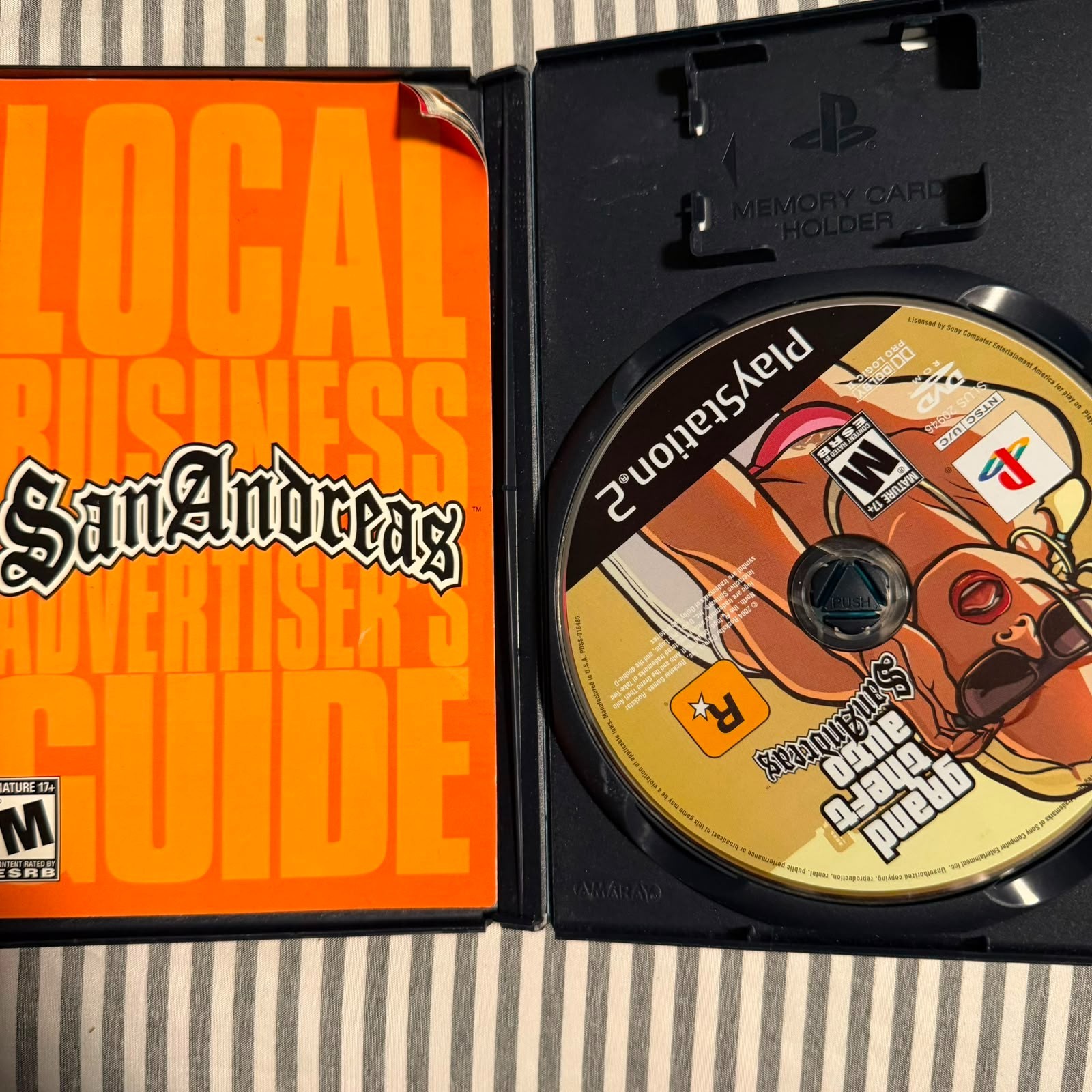 Grand Theft Auto: San Andreas – Sony PlayStation 2 PS2 – Tested