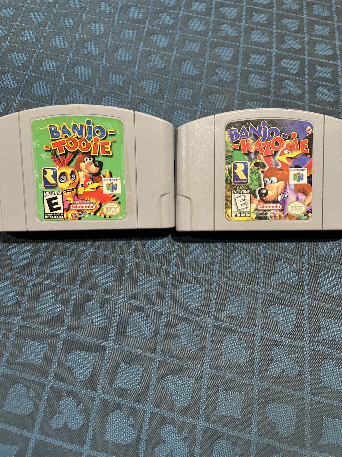 Banjo-Kazooie & Banjo-Tooie (Nintendo 64 Authentic) Lot Of 2 N64 Games
