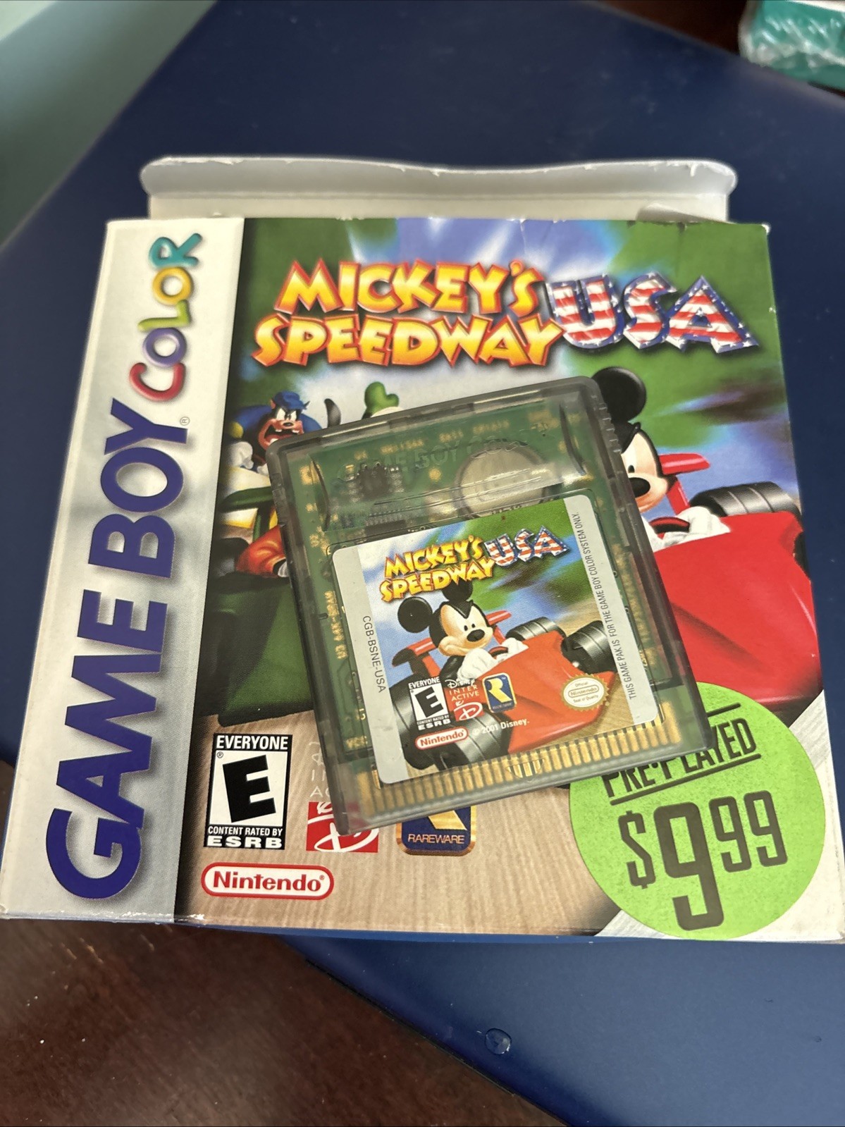 Mickey’s Speedway USA (Nintendo Game Boy Color, 2001)