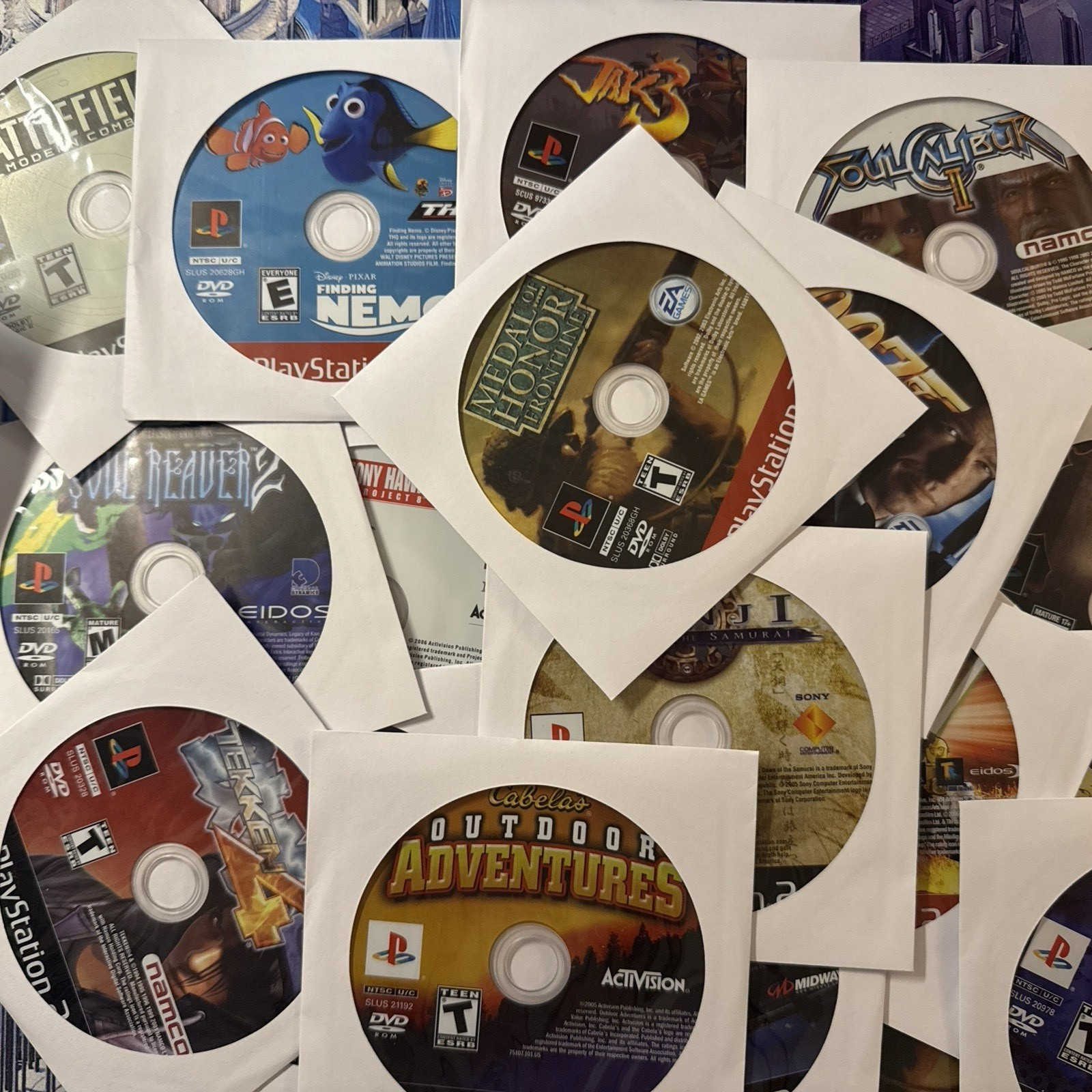 10 RANDOM – PlayStation 2 PS2 Games – Discs Only – GOOD MIX OF GAMES
