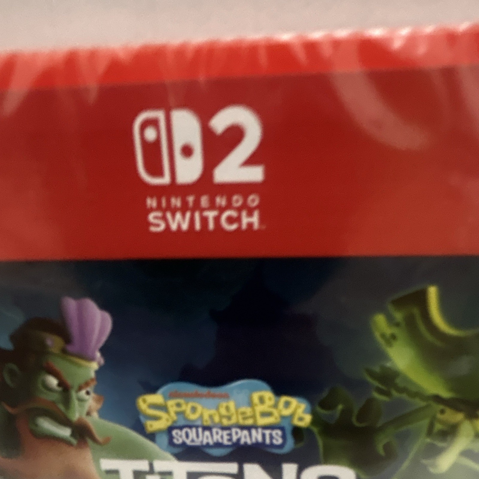 SpongeBob SquarePants: Titans of the Tide Nintendo Switch 2 Game-Key Card E10+