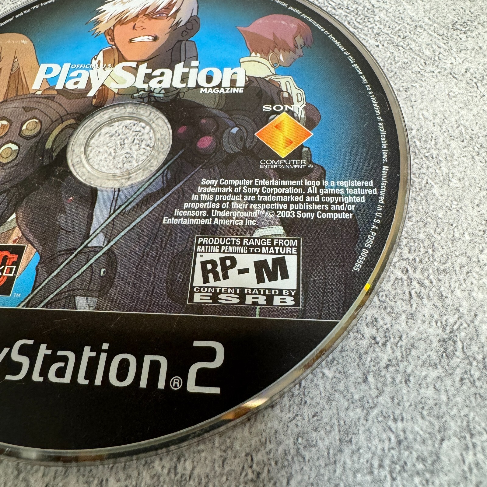 RP Rating PS2 PlayStation Magazine Original Issue #66 PlayStation 2 Demo Disc