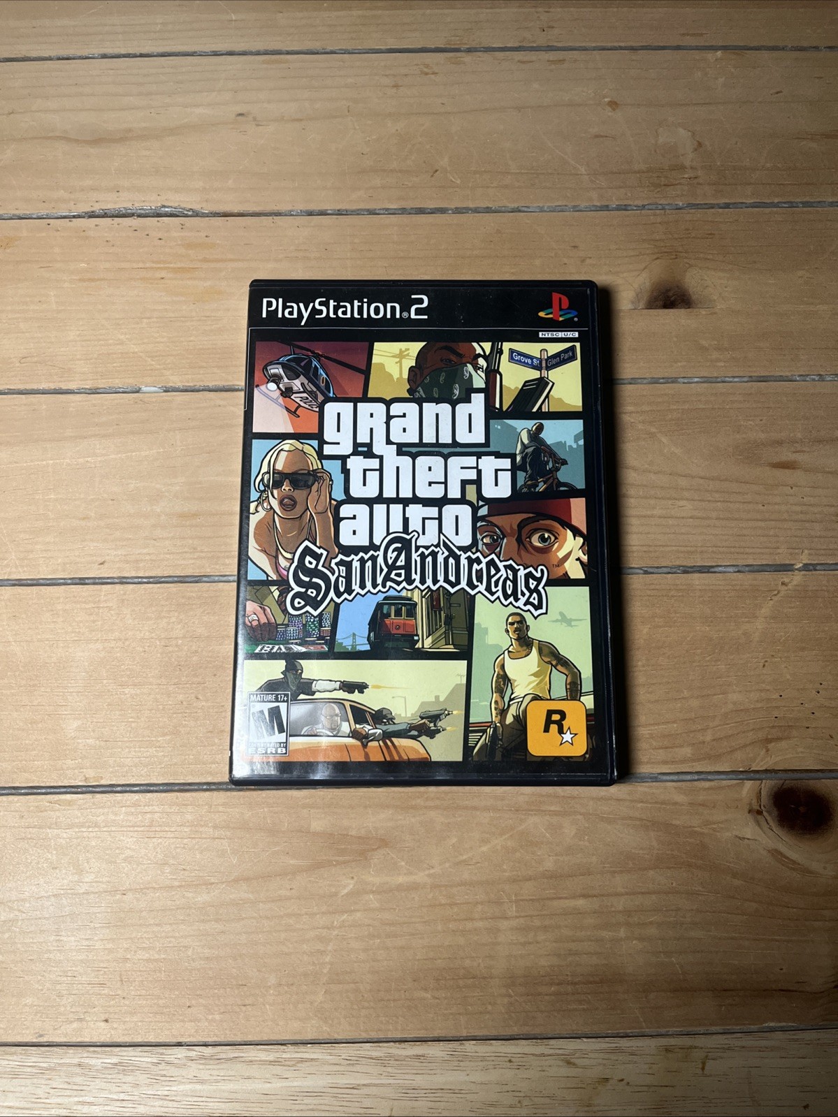 Grand Theft Auto: San Andreas (Sony PlayStation 2, 2004) Complete W Manual & Map