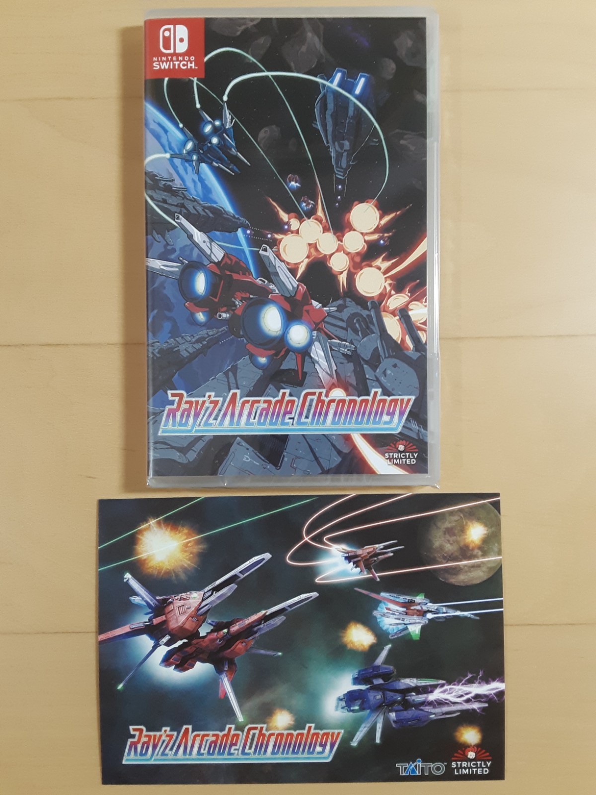Ray’z Arcade Chronology LE Strictly Limited SRG Nintendo Switch -Ships in a Box!