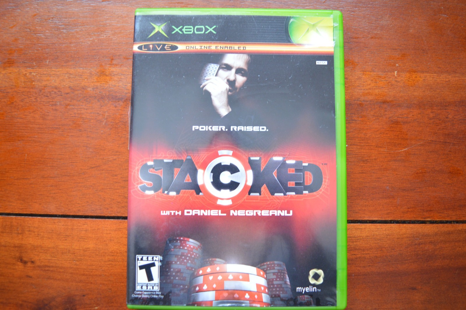 Stacked With Daniel Negreanu Microsoft Xbox Live, 2006 Complete Tested