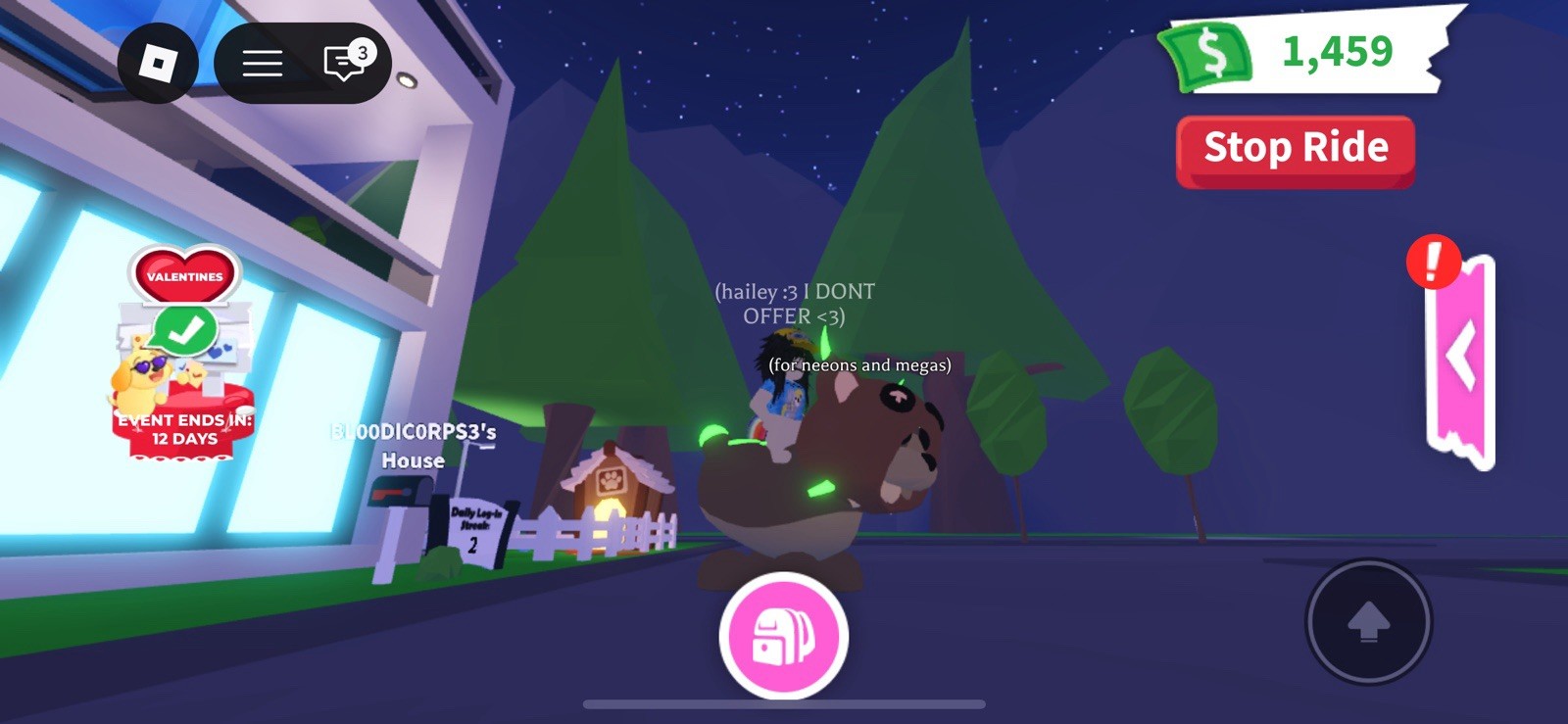 Adopt Me Mega Fly Ride Lynx