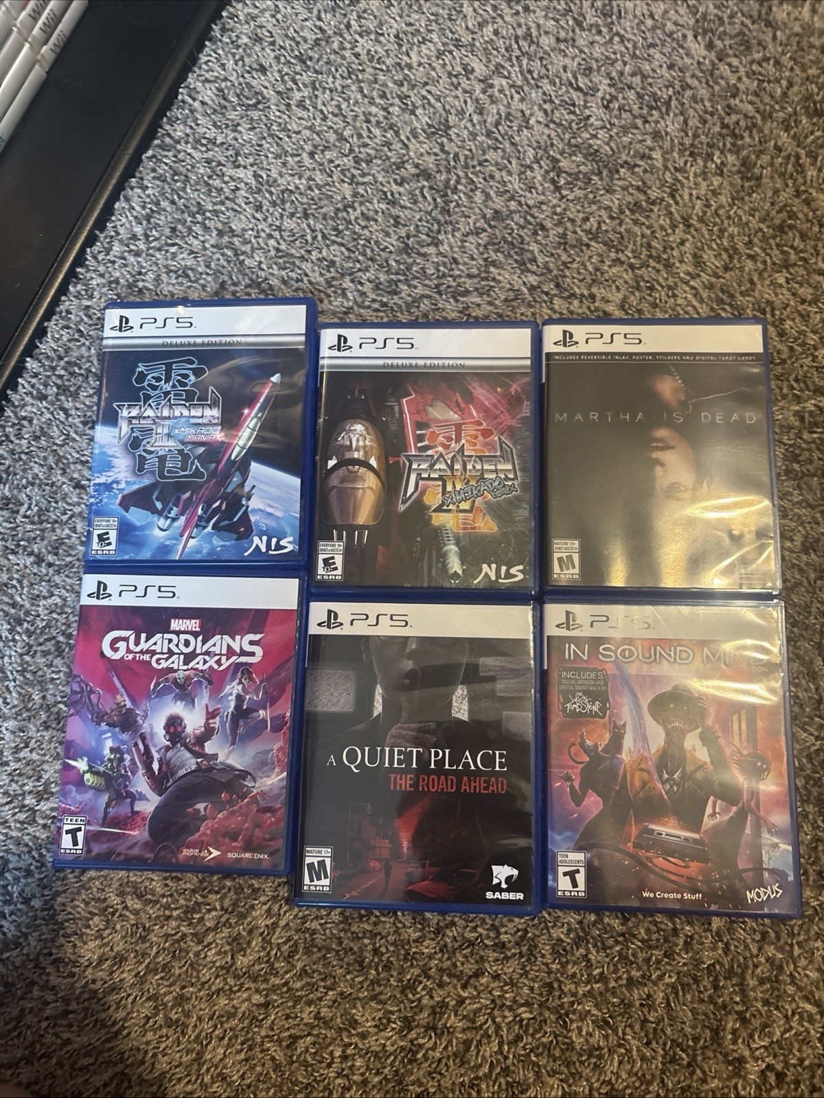 PS5 Game Lot PlayStation Rare Raiden Quiet Place Martha Is Dead In Sound Mind