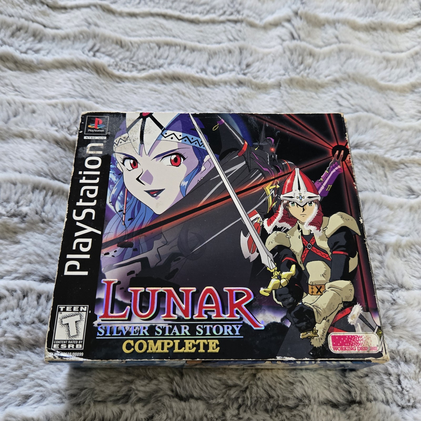 Lunar Silver Star Story Complete Sony PlayStation 1 CIB