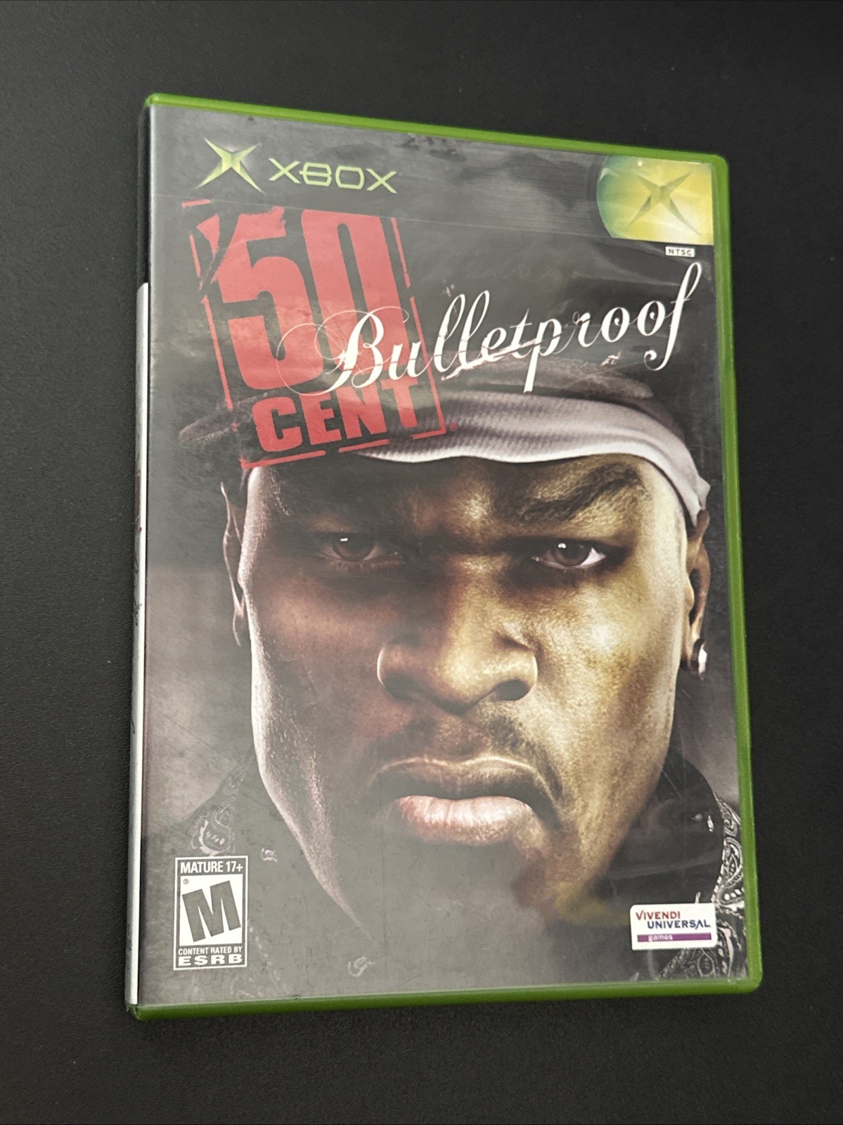 50 Cent Bulletproof (Microsoft Xbox, 2005) CIB English Black Label Tested
