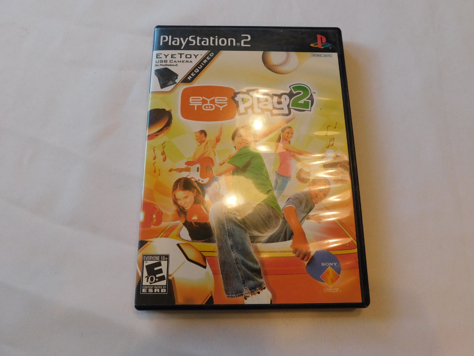 EyeToy: Play 2 PlayStation 2 PS2 video game Rated E10+ Everyone 10+ 2005 #