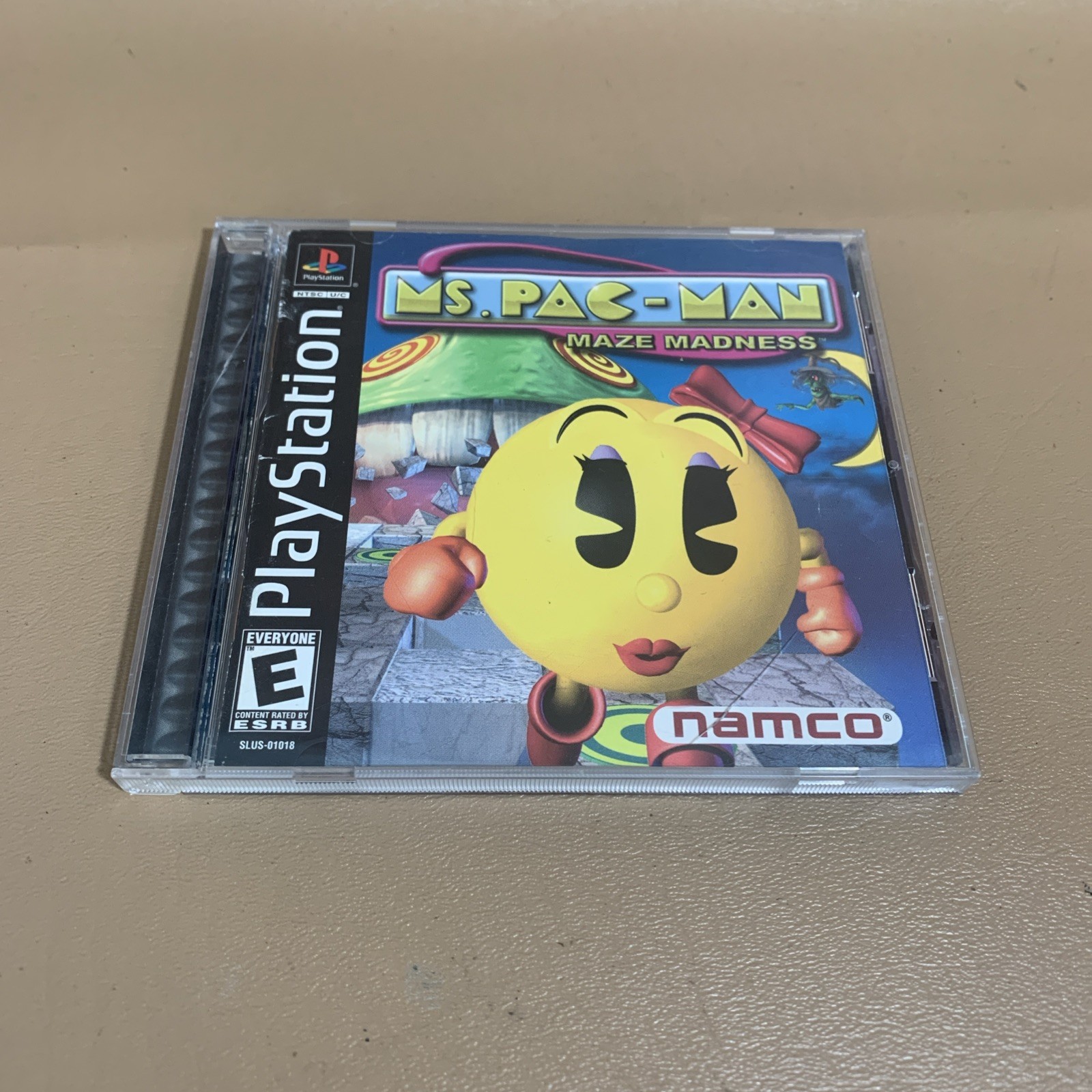 Ms. Pac-Man: Maze Madness (Sony PlayStation 1, PS1, 2000) Complete CIB