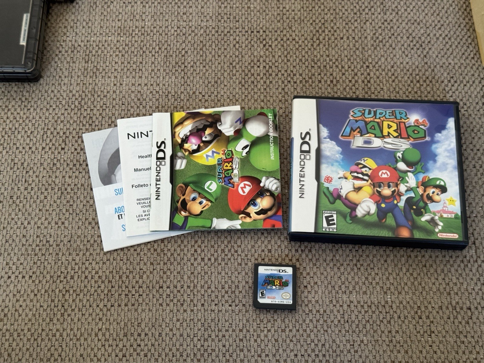 Super Mario 64 DS (Nintendo DS, 2004) – CIB Complete – Tested