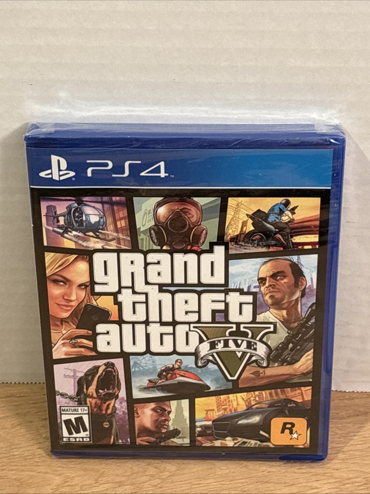 NEW Grand Theft Auto V GTA 5 (Sony PlayStation 4, 2014)
