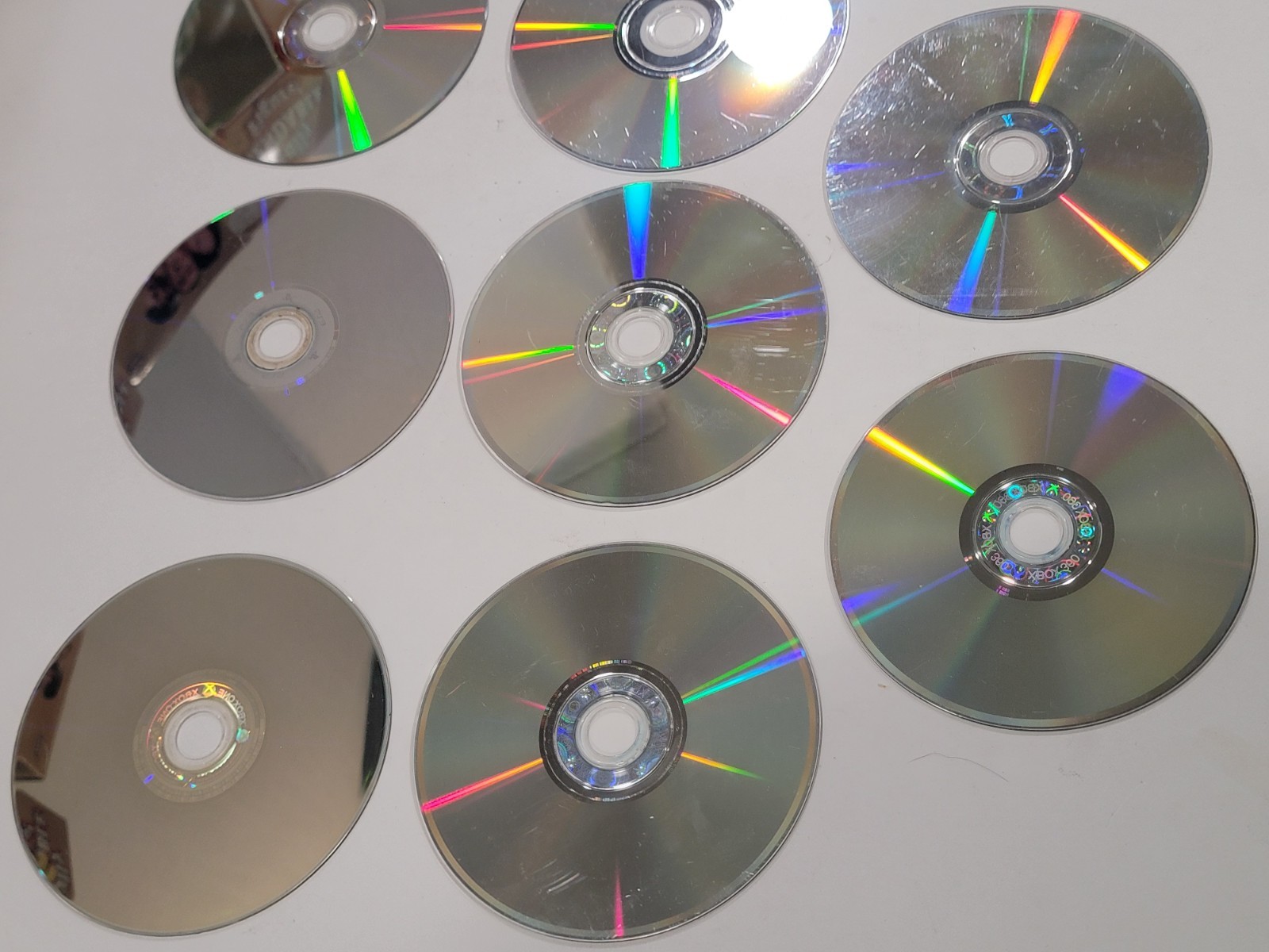 10 Loose Disc Video Game Lot – PS3, Xbox 360, Xbox One, & Wii – Smurfs, COD