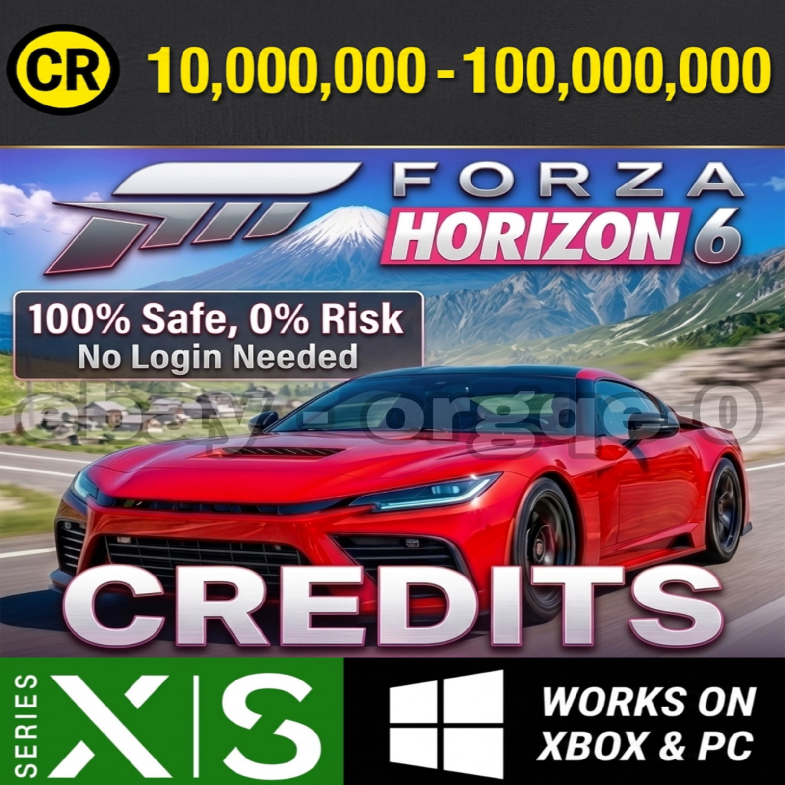 Forza Horizon 6 CR 🤑CREDITS🤑 10M-100M | XBOX | PC | STEAM |
