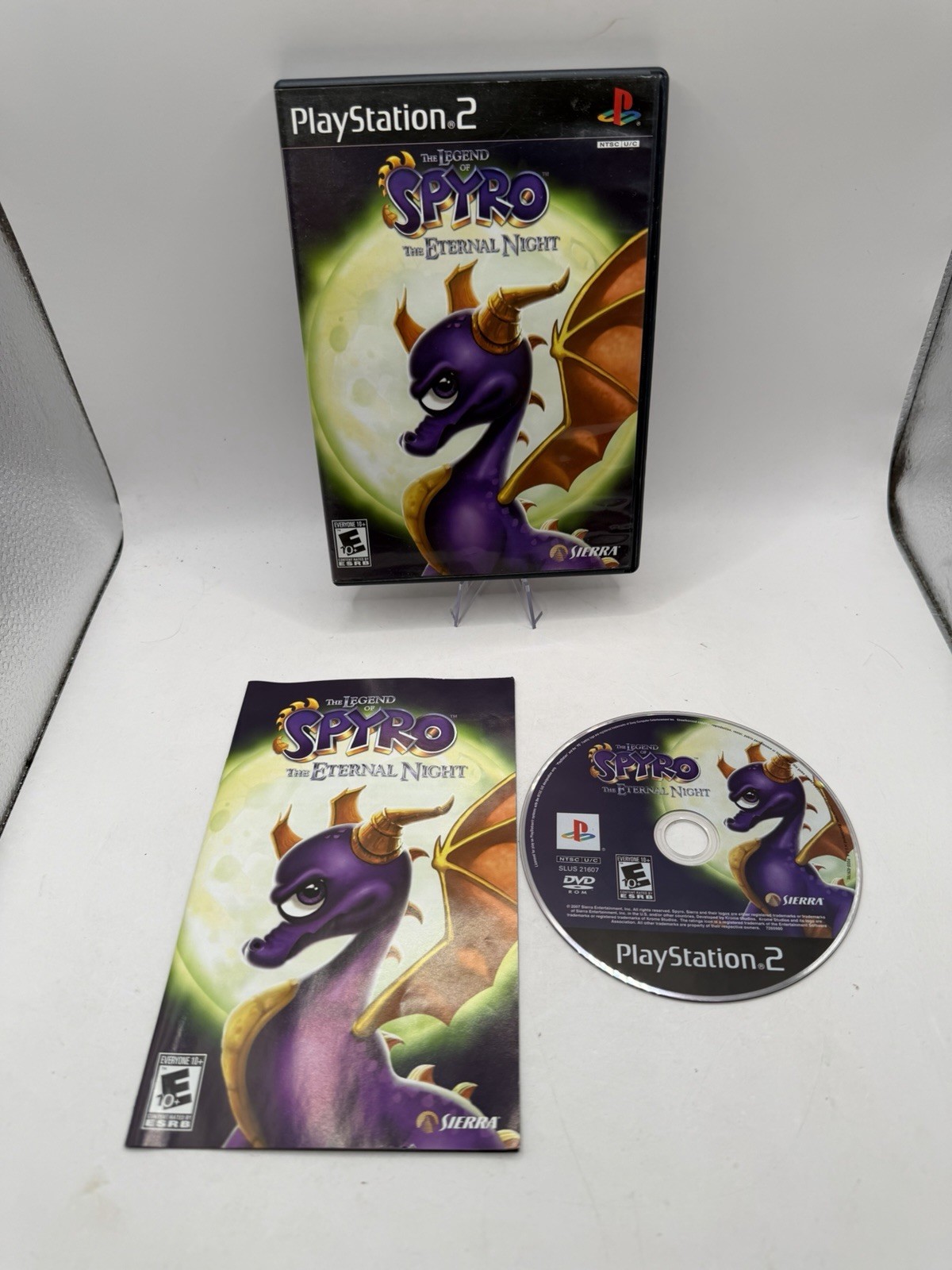 The Legend Of Spyro The Eternal Night (PlayStation 2 PS2, 2007) CIB w/ Manual